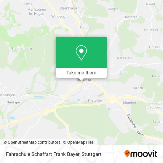 Fahrschule Schaffart Frank Bayer map