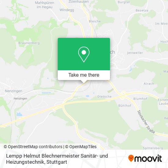 Lempp Helmut Blechnermeister Sanitär- und Heizungstechnik map