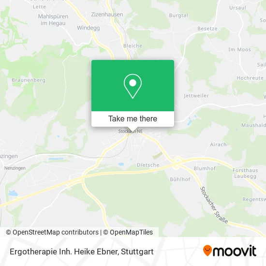 Карта Ergotherapie Inh. Heike Ebner