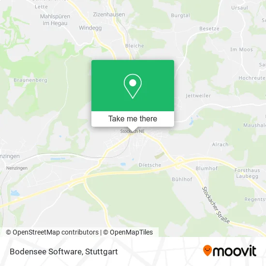 Карта Bodensee Software