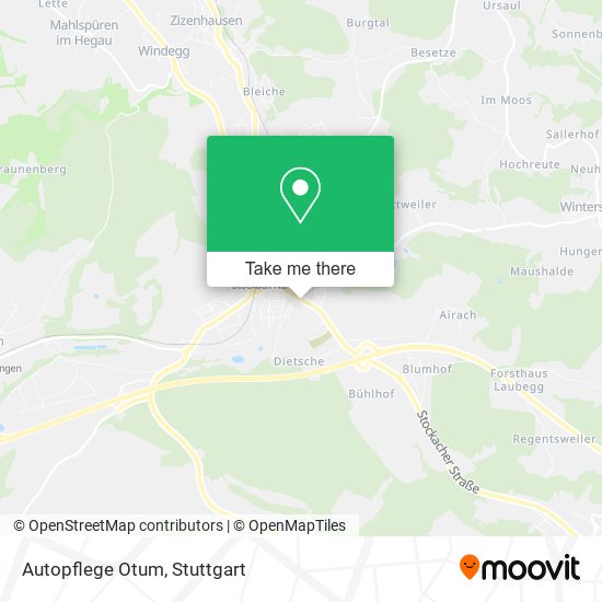 Карта Autopflege Otum