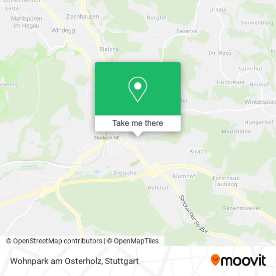 Карта Wohnpark am Osterholz