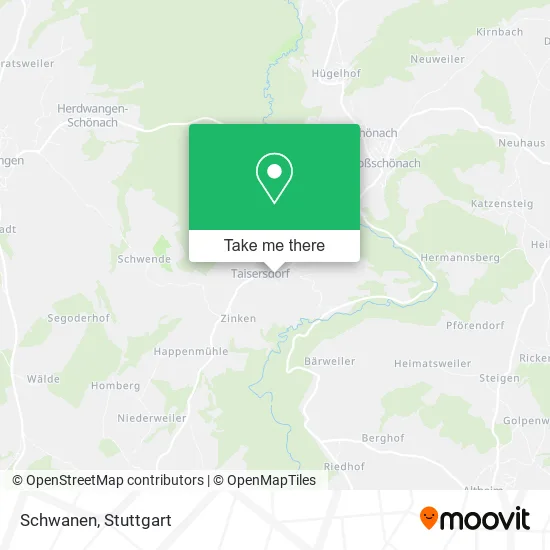 Карта Schwanen