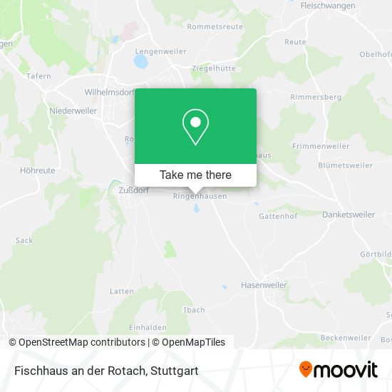 Fischhaus an der Rotach map