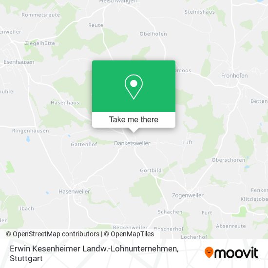 Erwin Kesenheimer Landw.-Lohnunternehmen map