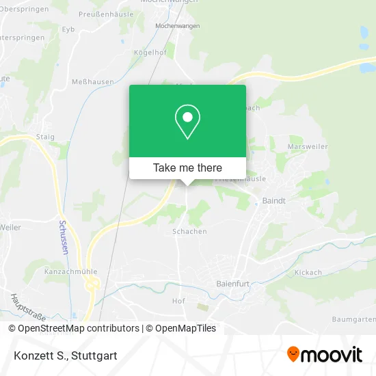 Карта Konzett S.