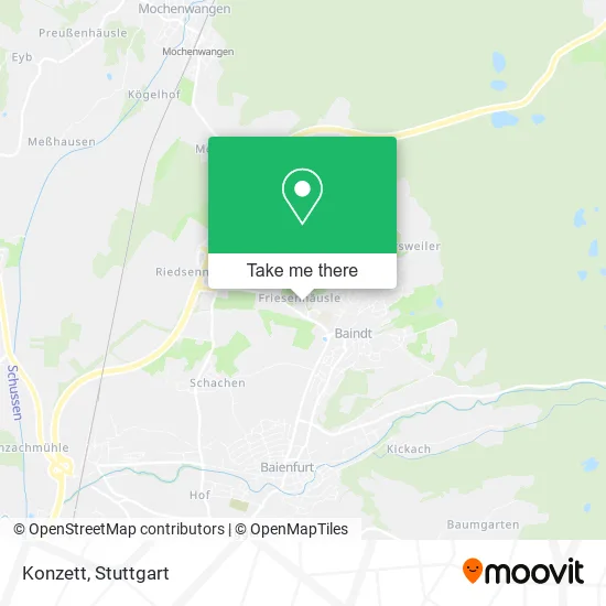 Карта Konzett