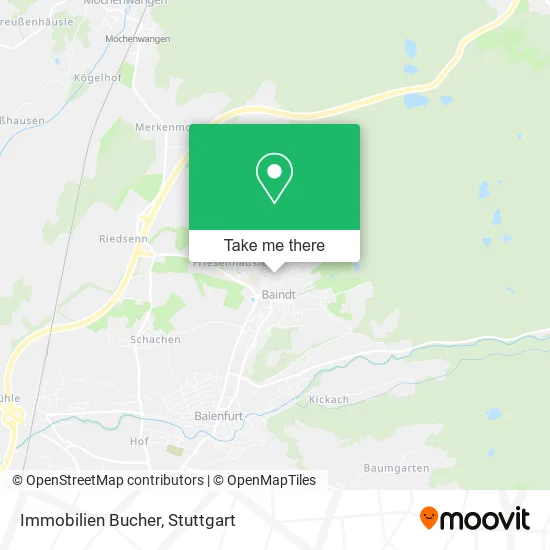 Карта Immobilien Bucher