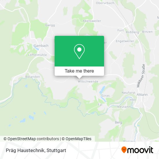 Präg Haustechnik map