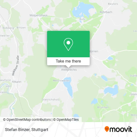 Карта Stefan Binzer