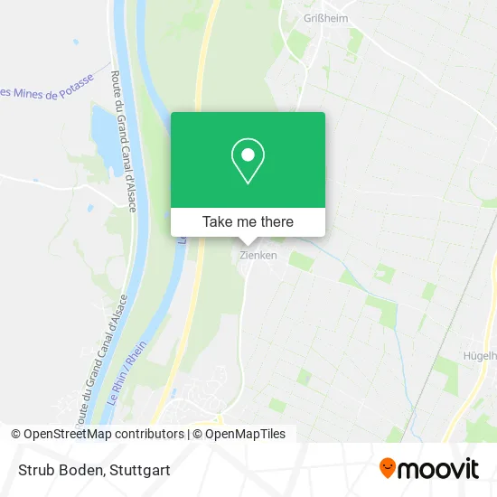 Карта Strub Boden