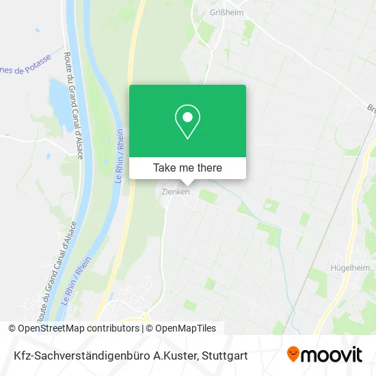 Карта Kfz-Sachverständigenbüro A.Kuster