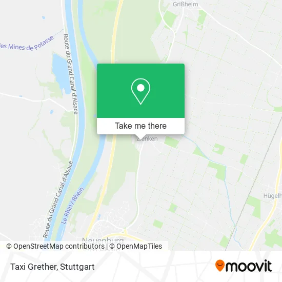 Карта Taxi Grether