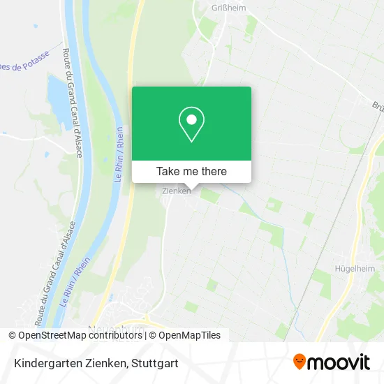 Карта Kindergarten Zienken