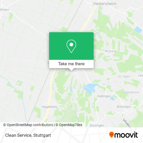 Карта Clean Service