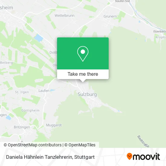 Карта Daniela Hähnlein Tanzlehrerin