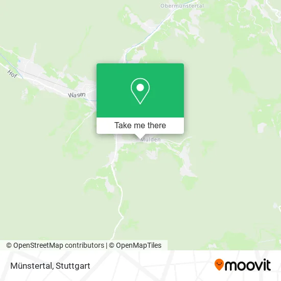 Münstertal map