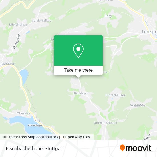 Fischbacherhöhe map