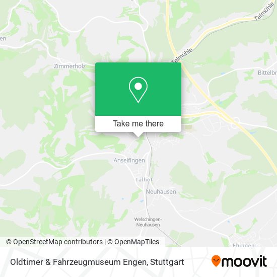Oldtimer & Fahrzeugmuseum Engen map