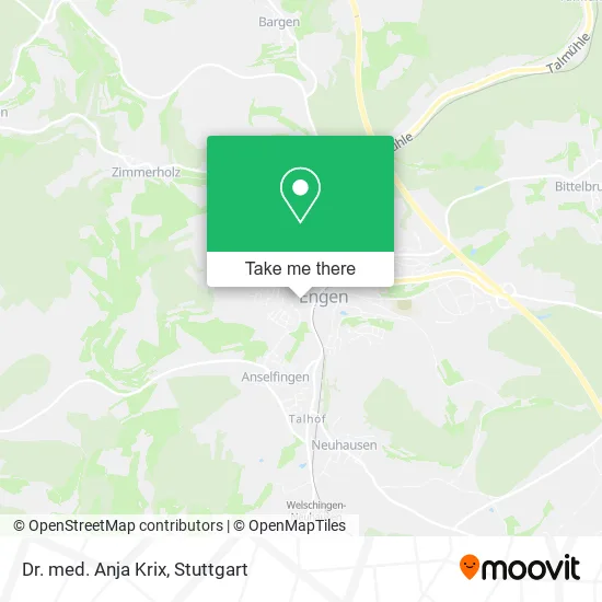 Карта Dr. med. Anja Krix