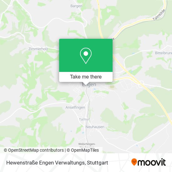 Hewenstraße Engen Verwaltungs map