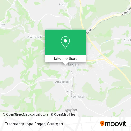 Карта Trachtengruppe Engen