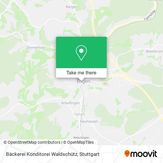 Bäckerei Konditorei Waldschütz map