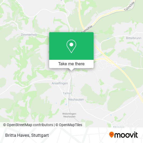 Britta Haves map