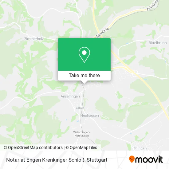 Карта Notariat Engen Krenkinger Schloß