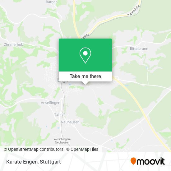 Карта Karate Engen