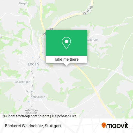Карта Bäckerei Waldschütz