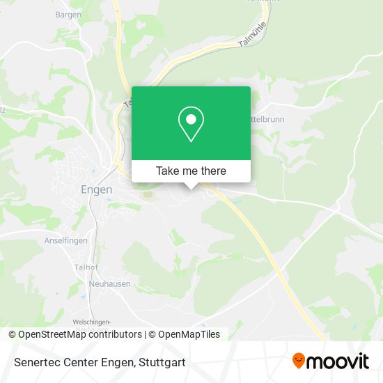 Senertec Center Engen map