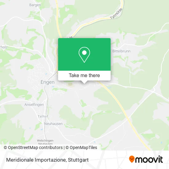 Карта Meridionale Importazione