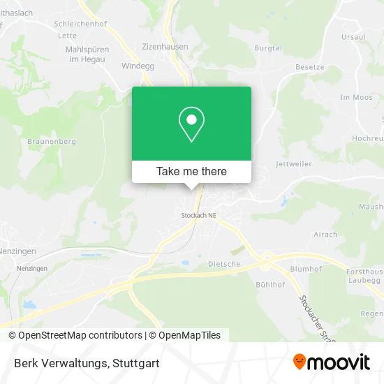 Карта Berk Verwaltungs