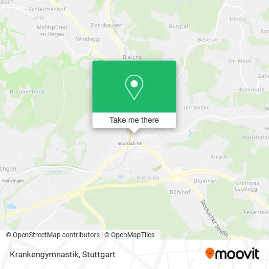 Карта Krankengymnastik