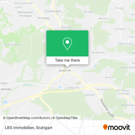 Карта LBS Immobilien