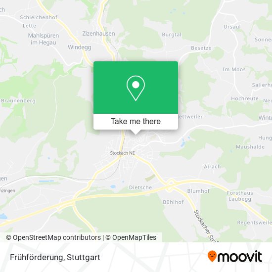 Frühförderung map