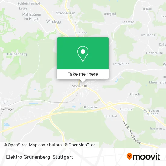 Карта Elektro Grunenberg