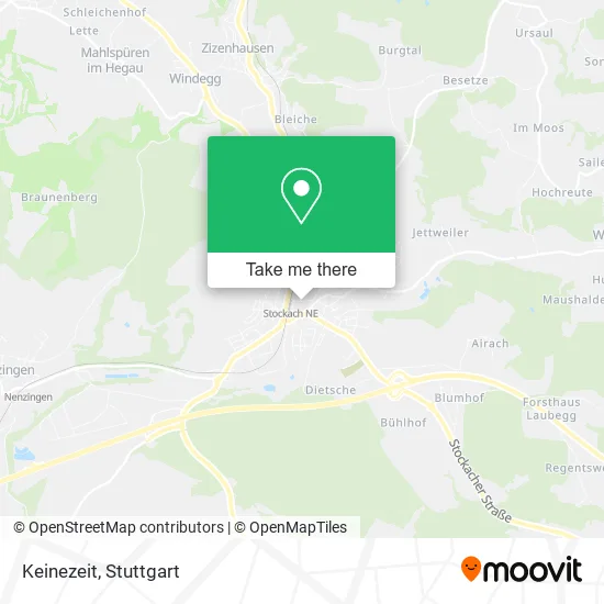 Карта Keinezeit