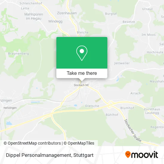 Карта Dippel Personalmanagement