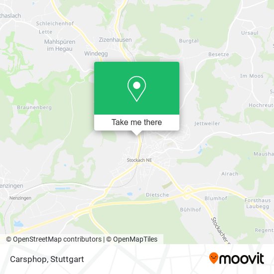 Карта Carsphop