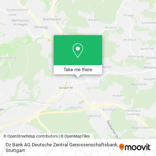 Dz Bank AG Deutsche Zentral Genossenschaftsbank map