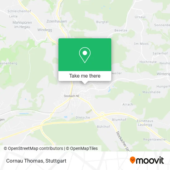 Карта Cornau Thomas