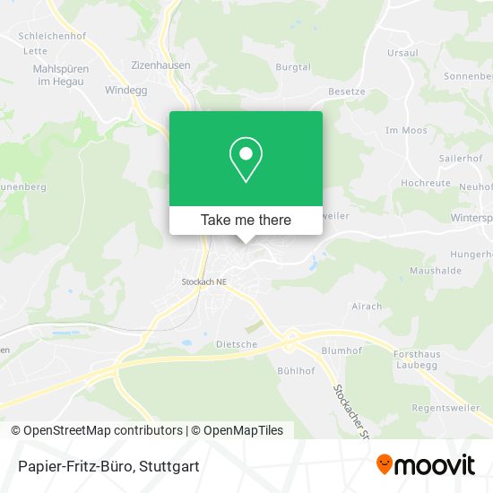 Papier-Fritz-Büro map