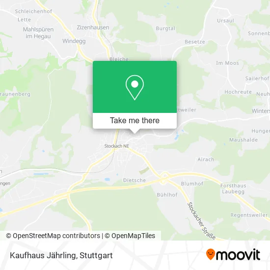 Карта Kaufhaus Jährling