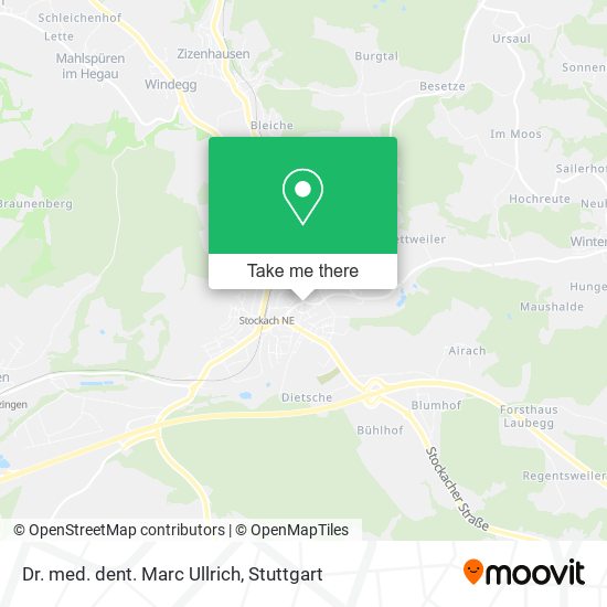 Dr. med. dent. Marc Ullrich map