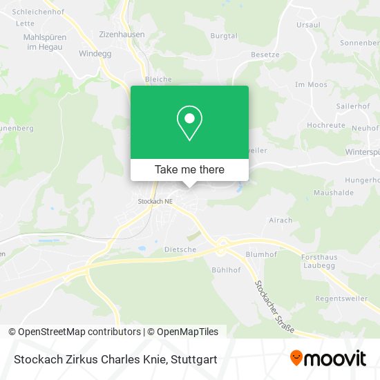 Карта Stockach Zirkus Charles Knie
