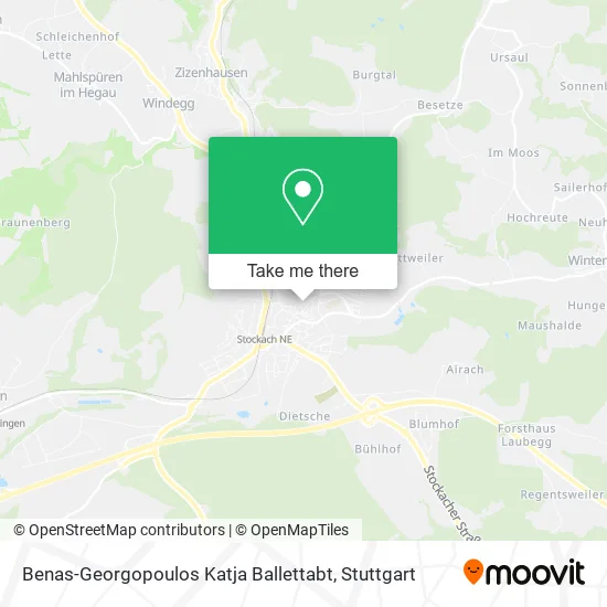 Карта Benas-Georgopoulos Katja Ballettabt