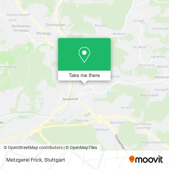 Карта Metzgerei Frick