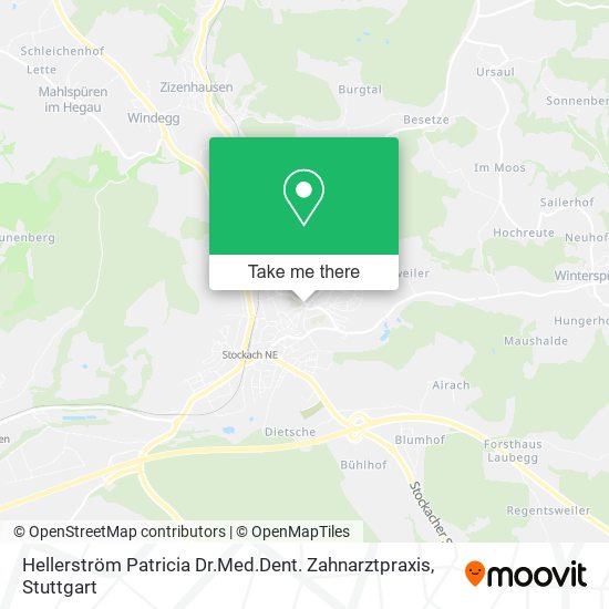 Hellerström Patricia Dr.Med.Dent. Zahnarztpraxis map
